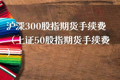 沪深300股指期货手续费(上证50股指期货手续费)_财经时评_第1张_财经时评_基金分析_期货交易_金融机构_外汇汇率_债券投资 沪深300股指期货手续费(上证50股指期货手续费)_https://wap.hpmsj.cn_财经时评_第1张