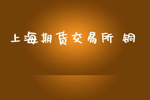 上海期货交易所 铜_https://wap.hpmsj.cn_外汇汇率_第1张