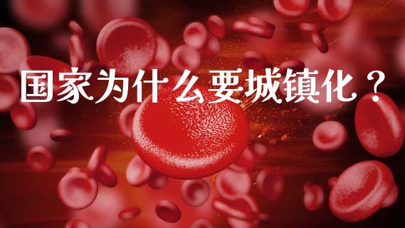 国家为什么要城镇化？_https://wap.hpmsj.cn_外汇汇率_第1张
