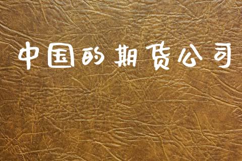 中国的期货公司_https://wap.hpmsj.cn_债券投资_第1张