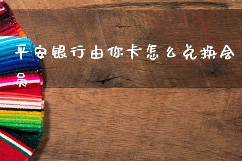 平安银行由你卡怎么兑换会员_https://wap.hpmsj.cn_金融机构_第1张