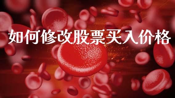 如何修改股票买入价格_https://wap.hpmsj.cn_基金分析_第1张