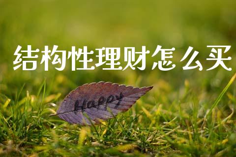 结构性理财怎么买_https://wap.hpmsj.cn_金融机构_第1张