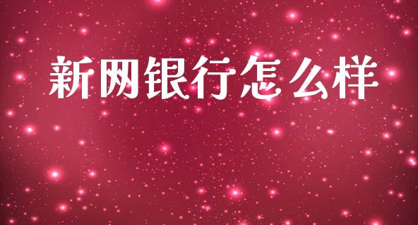 新网银行怎么样_https://wap.hpmsj.cn_债券投资_第1张