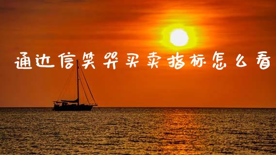 通达信笑哭买卖指标怎么看_https://wap.hpmsj.cn_基金分析_第1张