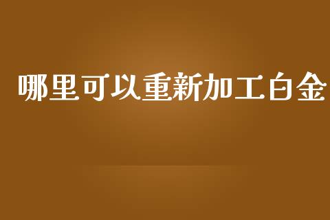 哪里可以重新加工白金_基金分析_第1张_财经时评_基金分析_期货交易_金融机构_外汇汇率_债券投资 哪里可以重新加工白金_https://wap.hpmsj.cn_基金分析_第1张