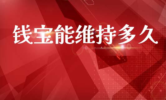 钱宝能维持多久_https://wap.hpmsj.cn_债券投资_第1张