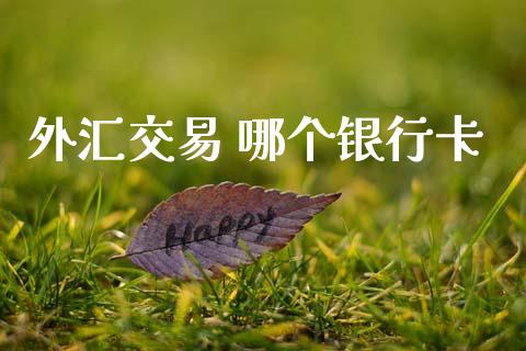 外汇交易 哪个银行卡_https://wap.hpmsj.cn_债券投资_第1张