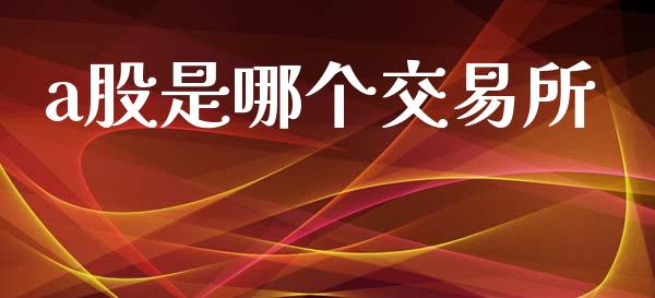 a股是哪个交易所_https://wap.hpmsj.cn_债券投资_第1张