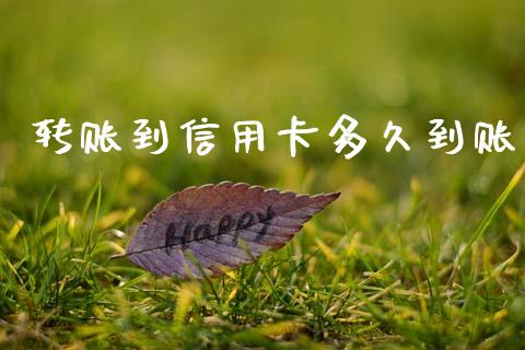转账到信用卡多久到账_https://wap.hpmsj.cn_债券投资_第1张
