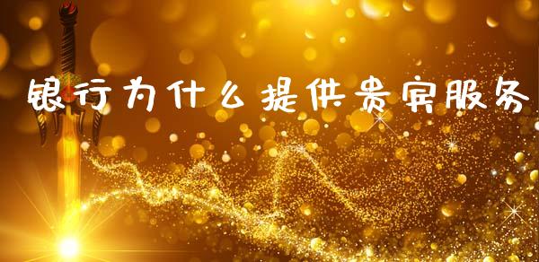 银行为什么提供贵宾服务_https://wap.hpmsj.cn_外汇汇率_第1张