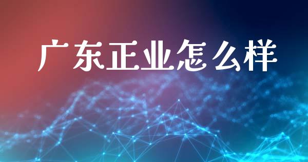 广东正业怎么样_https://wap.hpmsj.cn_债券投资_第1张