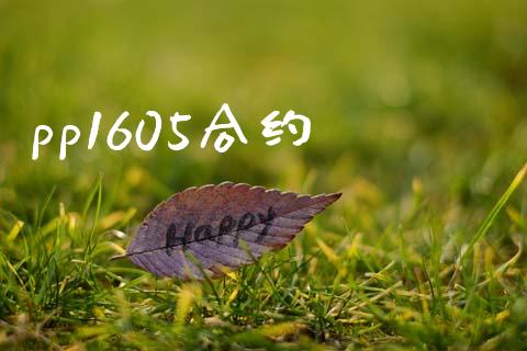 pp1605合约_https://wap.hpmsj.cn_金融机构_第1张