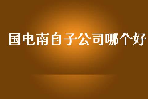 国电南自子公司哪个好_基金分析_第1张_财经时评_基金分析_期货交易_金融机构_外汇汇率_债券投资 国电南自子公司哪个好_https://wap.hpmsj.cn_基金分析_第1张