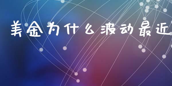 美金为什么波动最近_https://wap.hpmsj.cn_基金分析_第1张