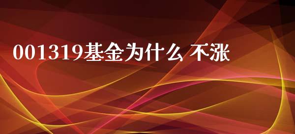 001319基金为什么 不涨_https://wap.hpmsj.cn_债券投资_第1张