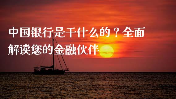 中国银行是干什么的？全面解读您的金融伙伴_https://wap.hpmsj.cn_金融机构_第1张