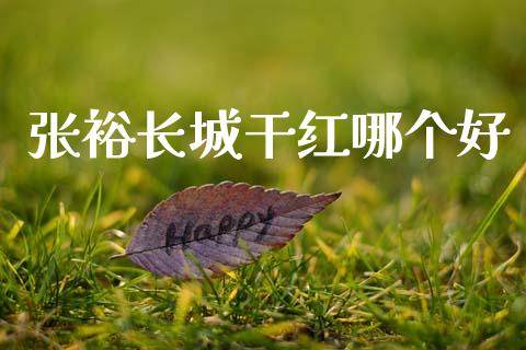 张裕长城干红哪个好_https://wap.hpmsj.cn_期货交易_第1张