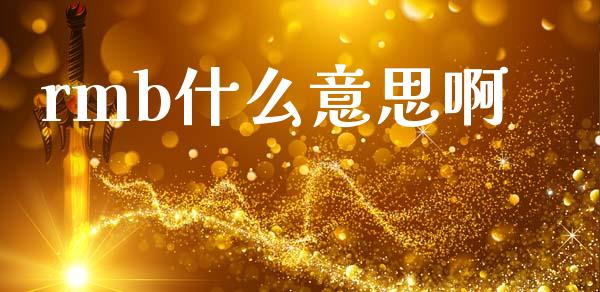 rmb什么意思啊_https://wap.hpmsj.cn_外汇汇率_第1张