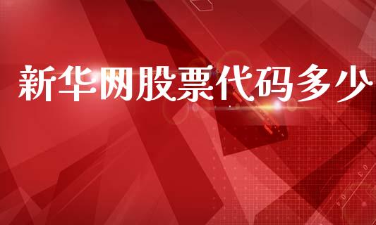 新华网股票代码多少_https://wap.hpmsj.cn_债券投资_第1张