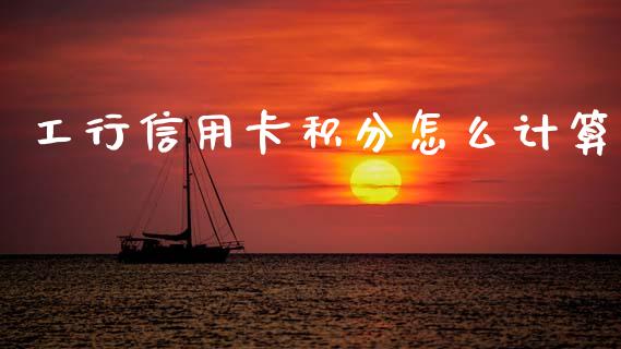 工行信用卡积分怎么计算_https://wap.hpmsj.cn_财经时评_第1张