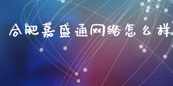 合肥嘉盛通网络怎么样_https://wap.hpmsj.cn_基金分析_第1张