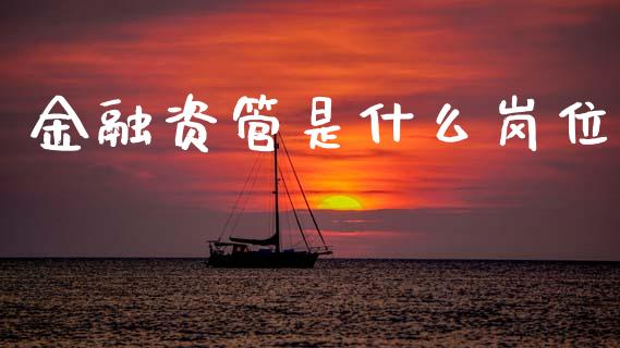 金融资管是什么岗位_https://wap.hpmsj.cn_基金分析_第1张