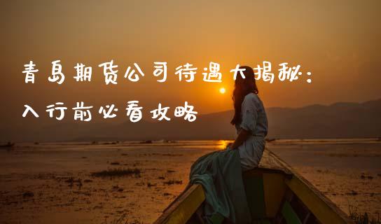 青岛期货公司待遇大揭秘：入行前必看攻略_https://wap.hpmsj.cn_金融机构_第1张