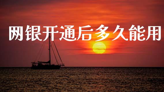 网银开通后多久能用_https://wap.hpmsj.cn_金融机构_第1张
