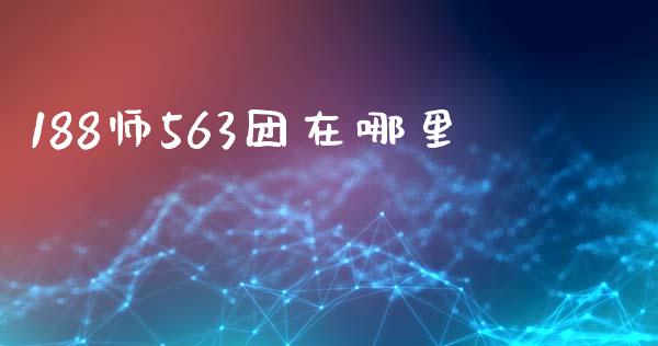 188师563团在哪里_https://wap.hpmsj.cn_基金分析_第1张