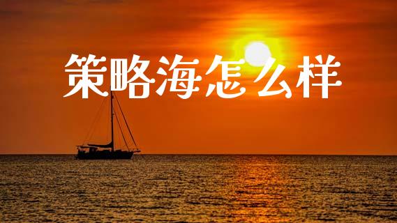 策略海怎么样_https://wap.hpmsj.cn_外汇汇率_第1张
