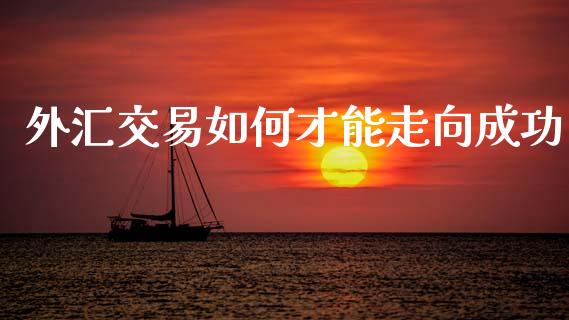 外汇交易如何才能走向成功_https://wap.hpmsj.cn_外汇汇率_第1张