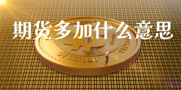 期货多加什么意思_https://wap.hpmsj.cn_期货交易_第1张