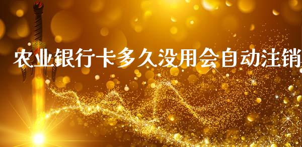 农业银行卡多久没用会自动注销_https://wap.hpmsj.cn_债券投资_第1张