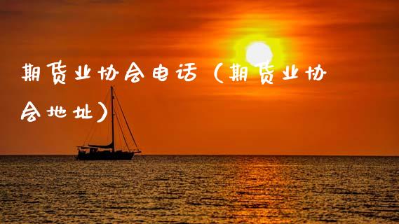 期货业协会电话（期货业协会地址）_https://wap.hpmsj.cn_外汇汇率_第1张
