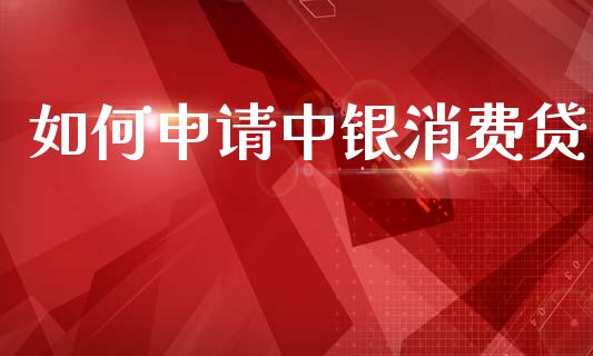 如何申请中银消费贷_https://wap.hpmsj.cn_财经时评_第1张