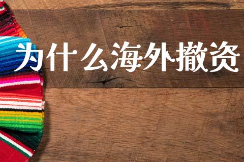 为什么海外撤资_https://wap.hpmsj.cn_期货交易_第1张