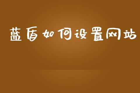 蓝盾如何设置网站_https://wap.hpmsj.cn_外汇汇率_第1张