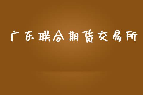 广东联合期货交易所_https://wap.hpmsj.cn_金融机构_第1张