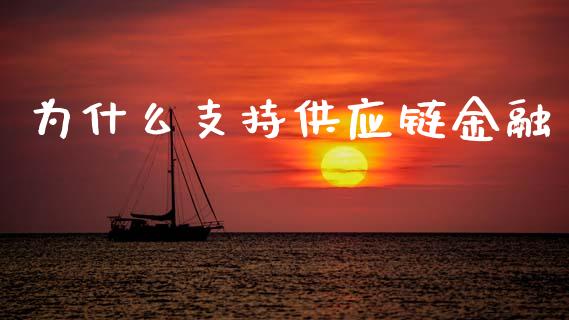 为什么支持供应链金融_https://wap.hpmsj.cn_外汇汇率_第1张