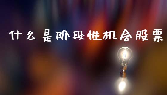 什么是阶段性机会股票_https://wap.hpmsj.cn_金融机构_第1张