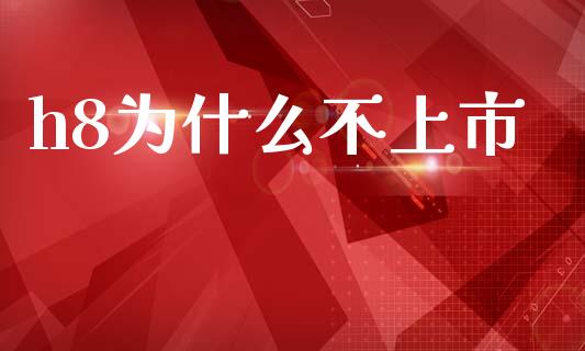 h8为什么不上市_https://wap.hpmsj.cn_债券投资_第1张