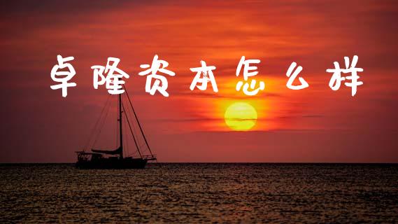 卓隆资本怎么样_https://wap.hpmsj.cn_外汇汇率_第1张