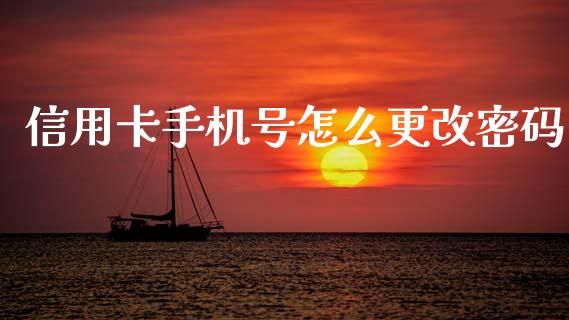 信用卡手机号怎么更改密码_https://wap.hpmsj.cn_财经时评_第1张