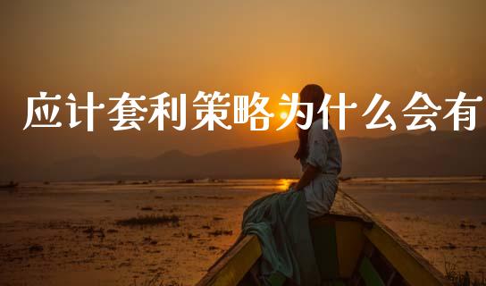 应计套利策略为什么会有_https://wap.hpmsj.cn_期货交易_第1张