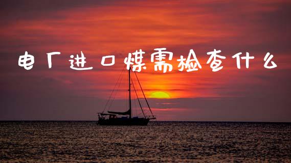 电厂进口煤需检查什么_https://wap.hpmsj.cn_财经时评_第1张