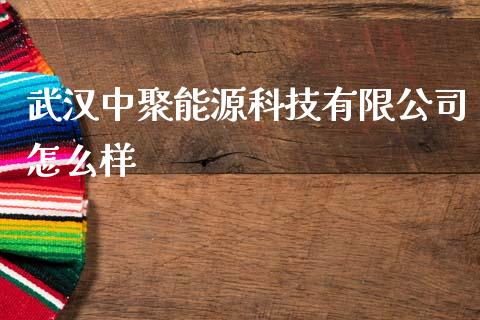 武汉中聚能源科技有限公司怎么样_https://wap.hpmsj.cn_期货交易_第1张